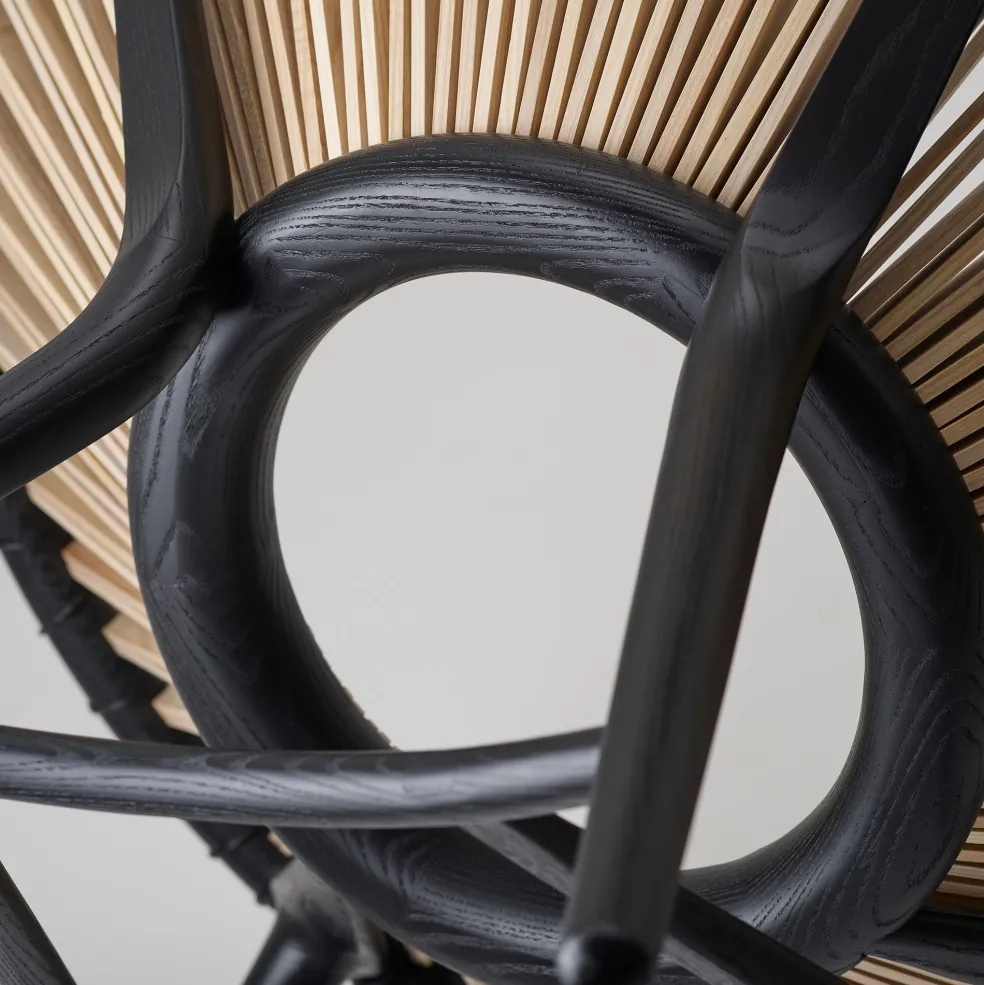 Outlet Iris Lounge Chair Black Ash In Stock | Chairs, Stools & Benches