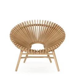 New Iris Lounge Chair Oak In Stock | Chairs, Stools & Benches