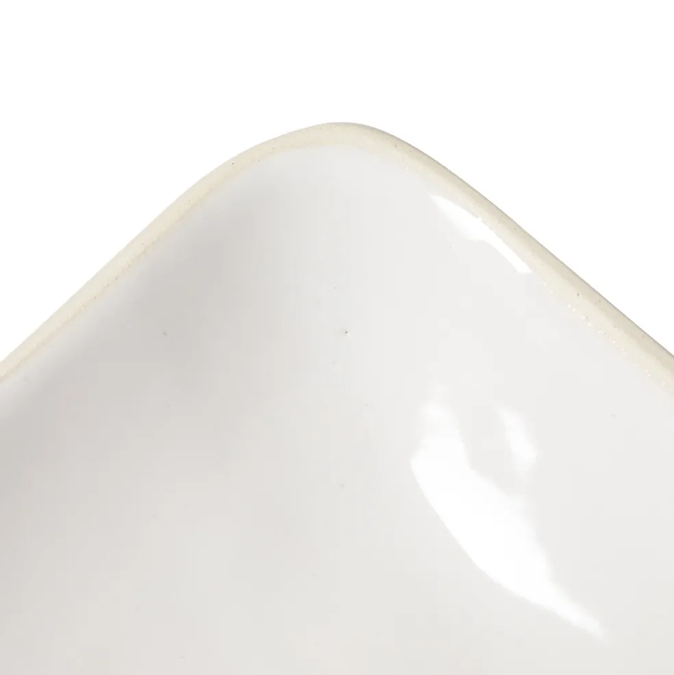 Discount Large Organic Sand Serving Trough White 50cm Serving Bowls & Utensils | Table Settings