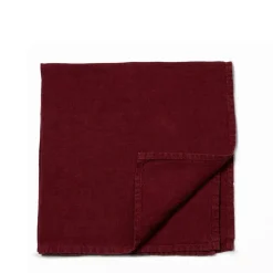 Shop Linen Burgundy Napkin 47 x 47cm Napkins | Get It In Time For Christmas