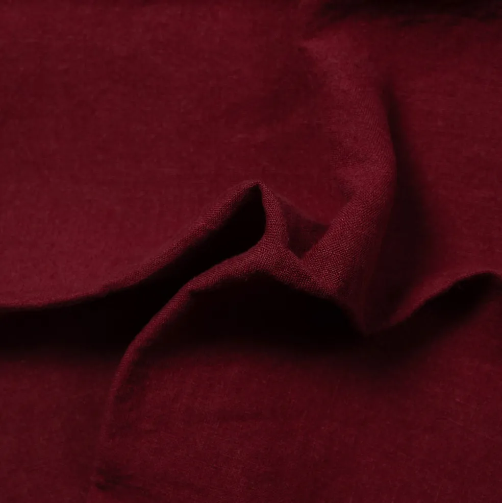 Shop Linen Burgundy Napkin 47 x 47cm Napkins | Get It In Time For Christmas
