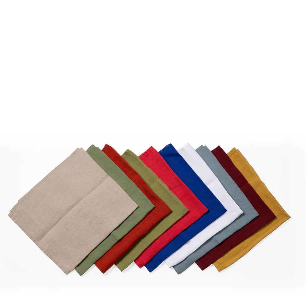 Sale Linen Napkin Forest Green 47 x 47cm Napkins | Get It In Time For Christmas