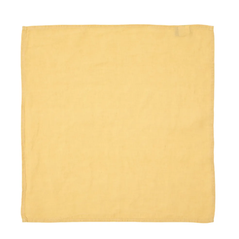 Best Linen Napkin Lemon 47 x 47cm Napkins | Get It In Time For Christmas