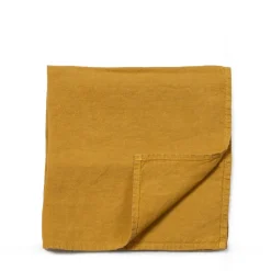 Outlet Linen Ochre Napkin 47 x 47cm Napkins | Get It In Time For Christmas