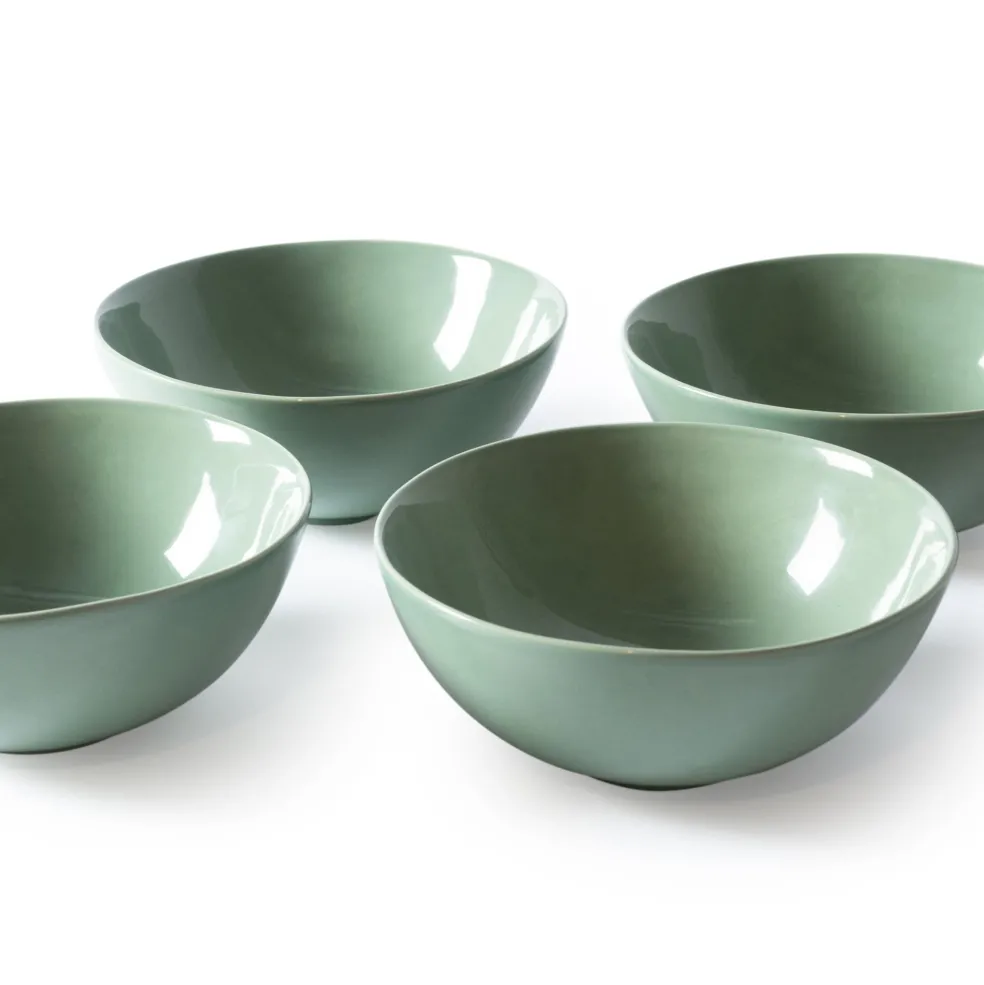 Flash Sale Luna Celadon Cereal Bowl 17cm (Set of 4) Get It In Time For Christmas | Table Settings