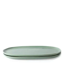Shop Luna Celadon Serving Dish 28cm (Set of 2) Get It In Time For Christmas | Table Settings