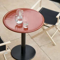 Clearance Mag Bistro Table Red Ceramic 70cm In Stock | Outdoor Furniture