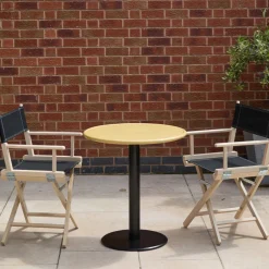 Online Mag Bistro Table Yellow Ceramic 70cm In Stock | Outdoor Furniture