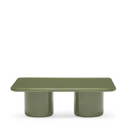 Hot Mag Rectangular Coffee Table Green 80 x 60cm Outdoor Furniture | Coffee & Side Tables