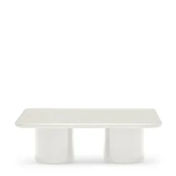 Online Mag Rectangular Coffee Table Chalk 80 x 60cm In Stock | Outdoor Furniture