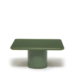 Hot Mag Rectangular Coffee Table Green 80 x 60cm Outdoor Furniture | Coffee & Side Tables