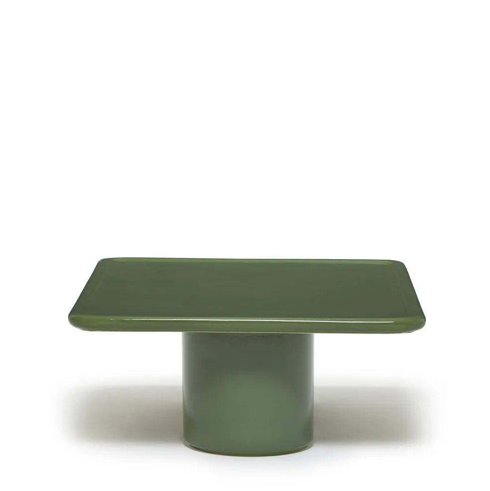 Hot Mag Rectangular Coffee Table Green 80 x 60cm Outdoor Furniture | Coffee & Side Tables