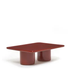 Outlet Mag Rectangular Coffee Table Red 80 x 60cm Outdoor Furniture | Coffee & Side Tables