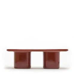 Outlet Mag Rectangular Coffee Table Red 80 x 60cm Outdoor Furniture | Coffee & Side Tables