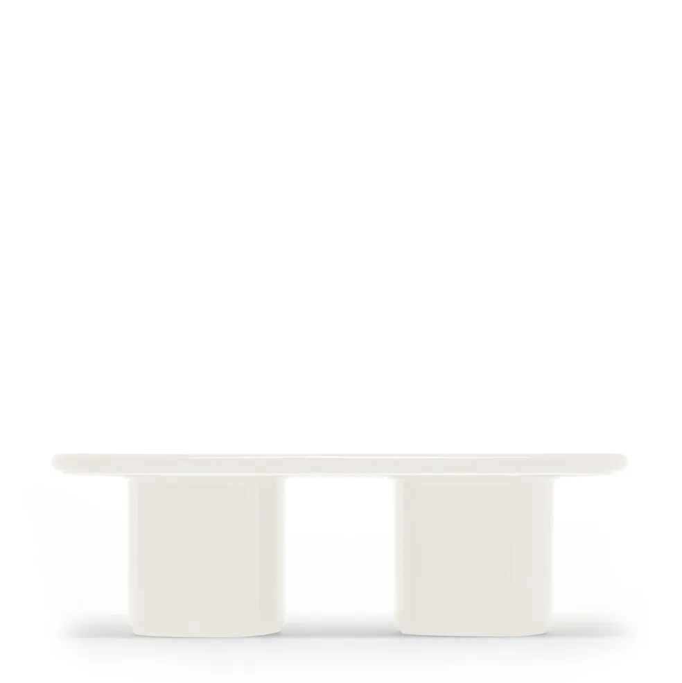 Online Mag Rectangular Coffee Table Chalk 80 x 60cm In Stock | Outdoor Furniture