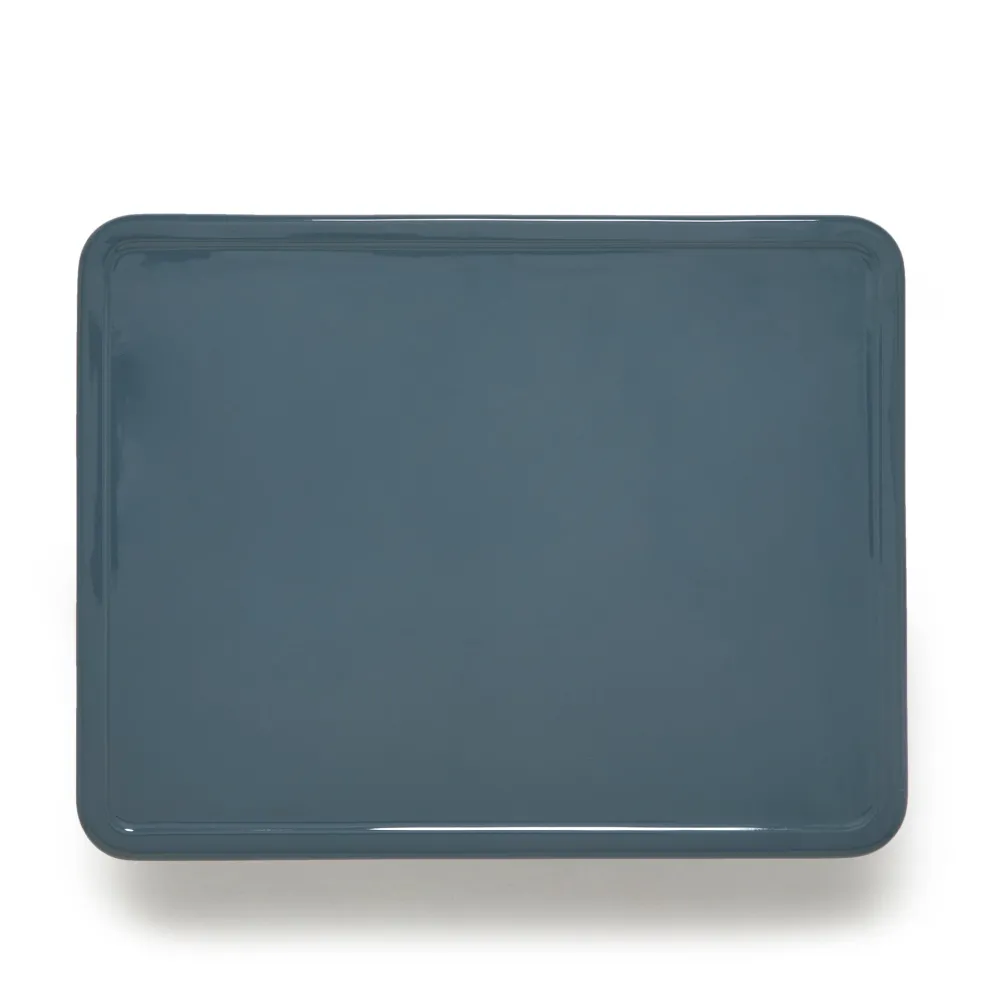 Discount Mag Rectangular Coffee Table Dark Blue 80 x 60cm In Stock | Outdoor Furniture