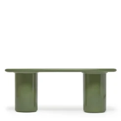 Clearance Mag Rectangular Low Side Table Green 90 x 40cm In Stock | Outdoor Furniture