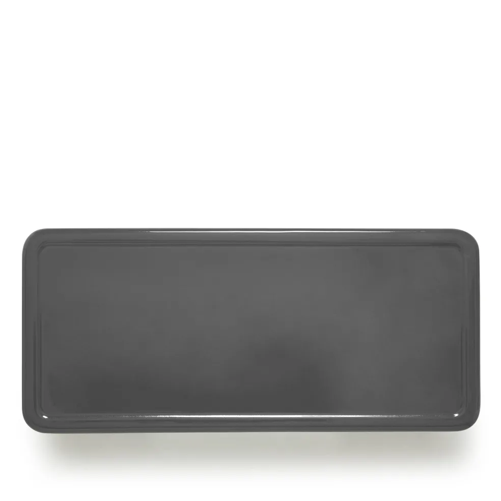 Clearance Mag Rectangular Low Side Table Charcoal 90 x 40cm In Stock | Outdoor Furniture