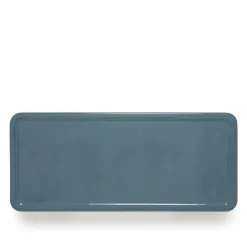 Fashion Mag Rectangular Low Side Table Dark Blue 90 x 40cm In Stock | Outdoor Furniture