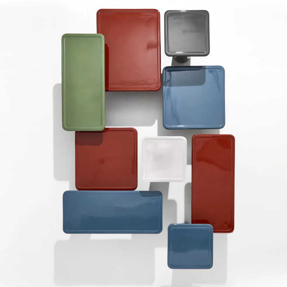 Clearance Mag Rectangular Low Side Table Charcoal 90 x 40cm In Stock | Outdoor Furniture