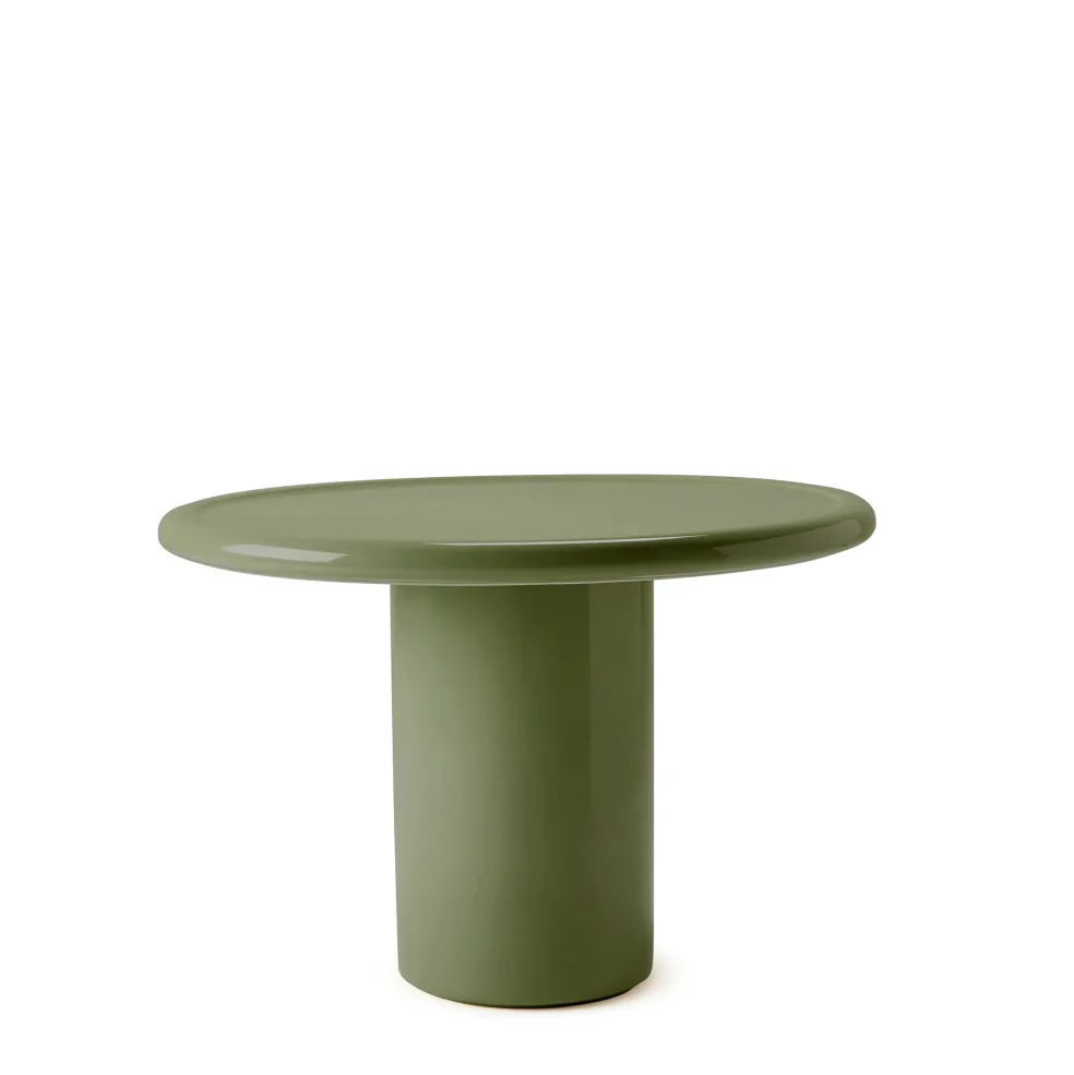 Cheap Mag Round Low Side Table Green 50cm In Stock | Outdoor Furniture