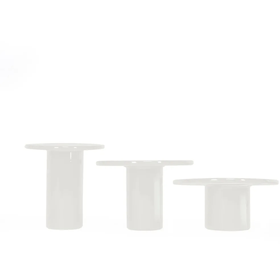 Online Mag Round Tall Side Chalk 40cm In Stock | Outdoor Furniture