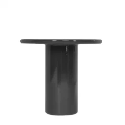 Discount Mag Round Tall Side Charcoal 40cm Outdoor Furniture | Coffee & Side Tables