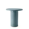 Discount Mag Round Tall Side Table Dark Blue 40cm In Stock | Outdoor Furniture