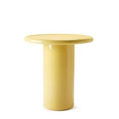 Cheap Mag Round Tall Side Table Yellow 40cm In Stock | Outdoor Furniture