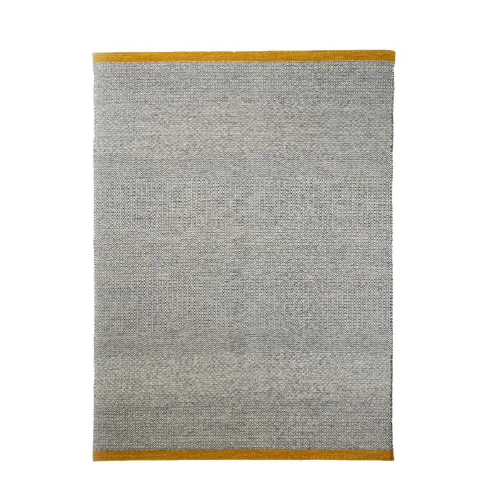 Store Mini Diamond Kilim Rug Charcoal & Pollen 200 x 300cm Rugs