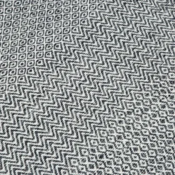 Store Mini Diamond Kilim Rug Charcoal & Pollen 200 x 300cm Rugs