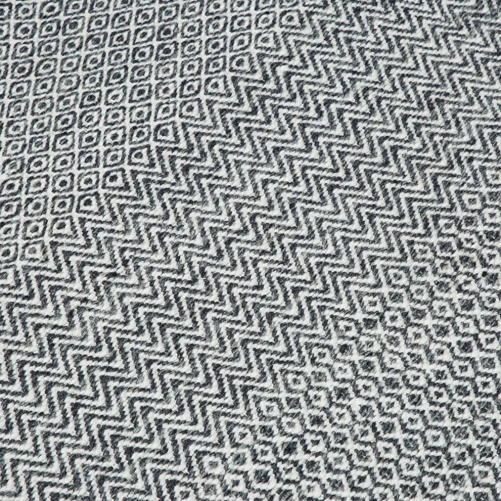 Store Mini Diamond Kilim Rug Charcoal & Pollen 200 x 300cm Rugs