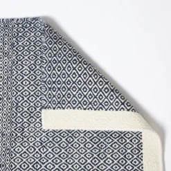 New Mini Diamond Rug Indigo 300 x 200cm Rugs