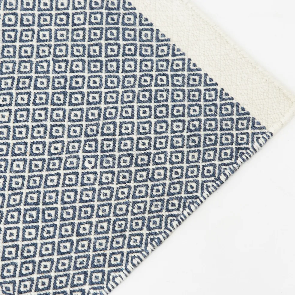 Sale Mini Diamond Rug Ink 350 x 350cm Rugs