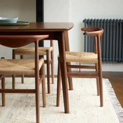 Store Ninety Extending Dining Table Dark Walnut 160cm Dining Tables