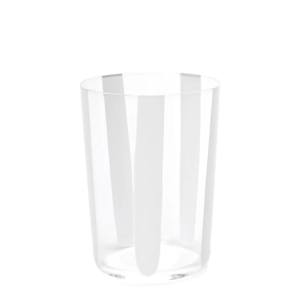 Shop Nova Stripe White 500ml (Set of 4) Glassware | Get It In Time For Christmas