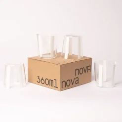 Best Sale Nova Stripe White 360ml (Set of 4) Glassware | Get It In Time For Christmas