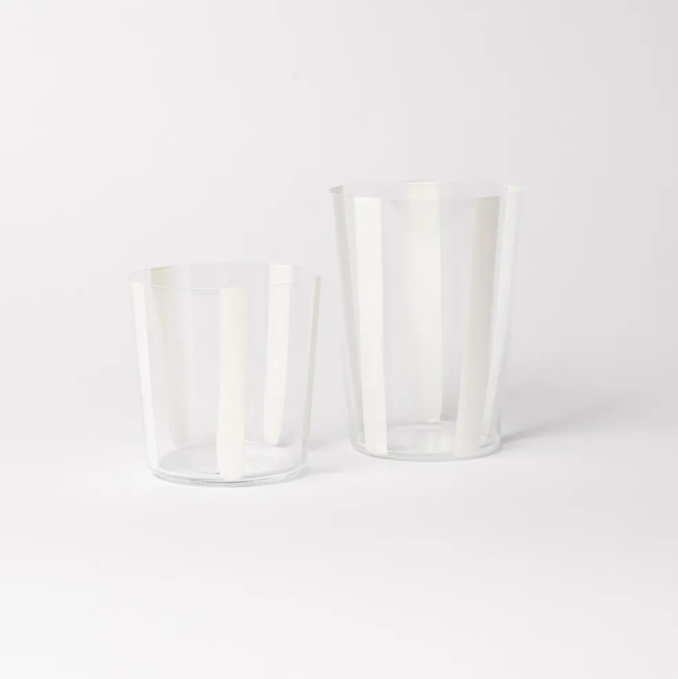 Best Sale Nova Stripe White 360ml (Set of 4) Glassware | Get It In Time For Christmas