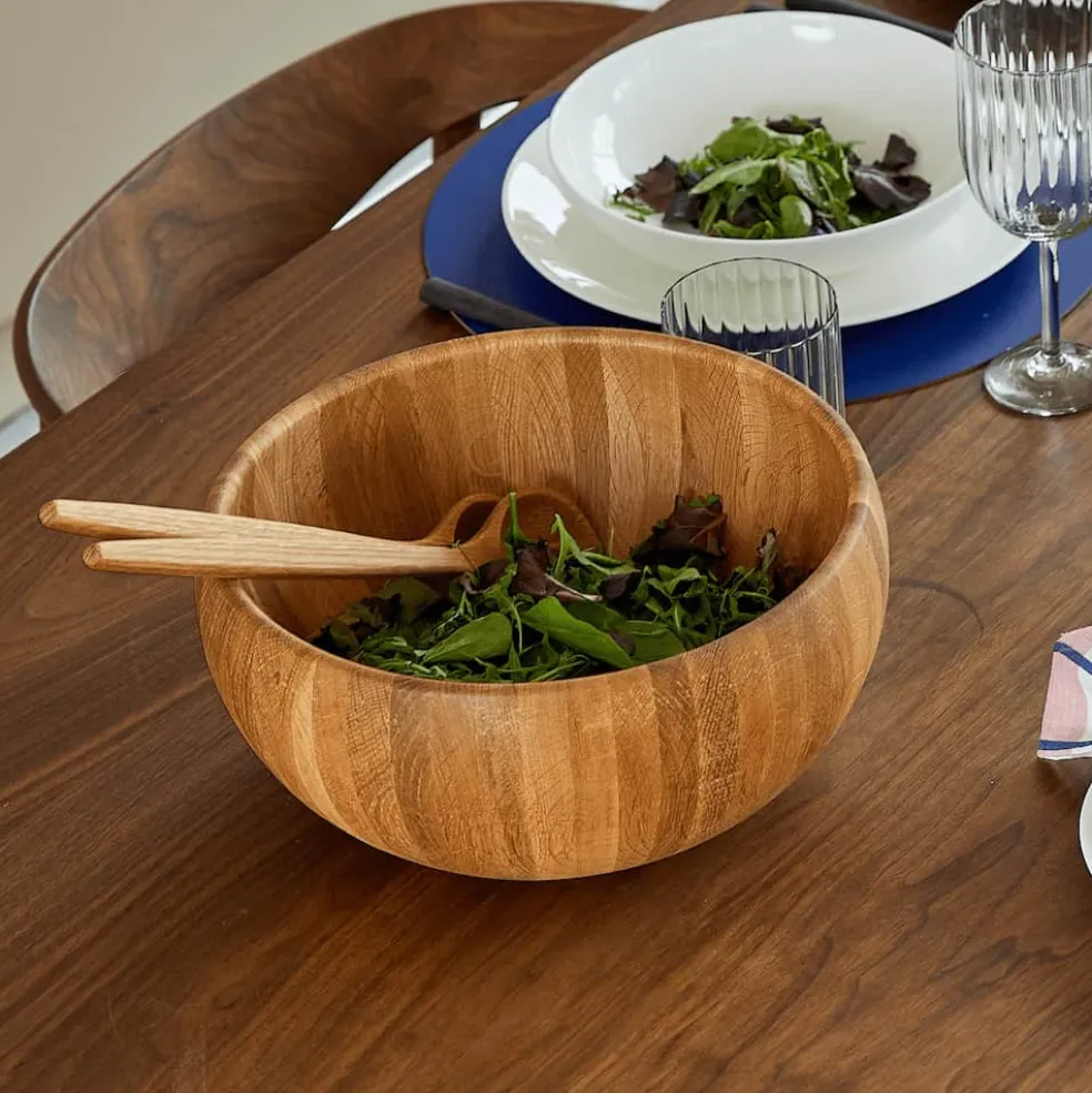 Store Oak Large Bowl 30cm Serving Bowls & Utensils