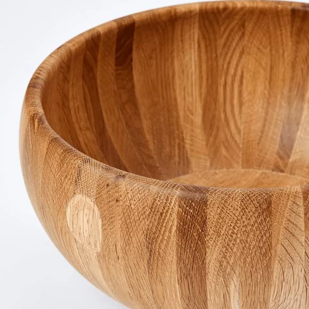Store Oak Large Bowl 30cm Serving Bowls & Utensils