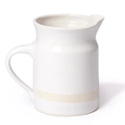 Best Sale Organic Sand Jug White 1L Get It In Time For Christmas | Table Settings