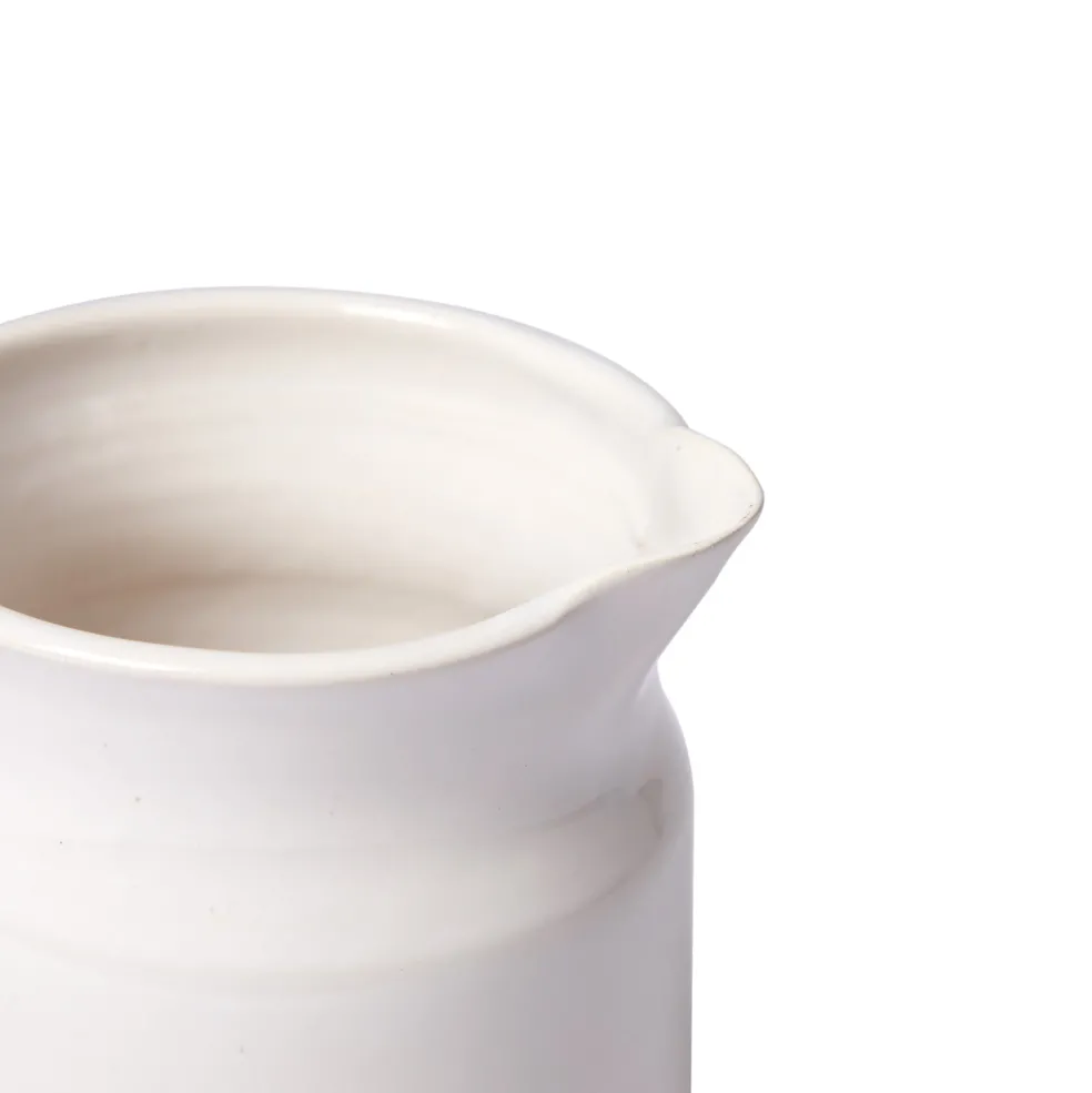 Best Sale Organic Sand Jug White 1L Get It In Time For Christmas | Table Settings