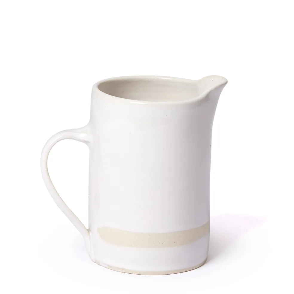 Online Organic Sand Jug White 500ml Mugs, Cups & Jugs | Get It In Time For Christmas