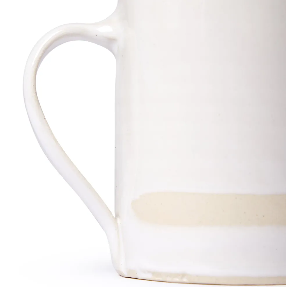 Online Organic Sand Jug White 500ml Mugs, Cups & Jugs | Get It In Time For Christmas