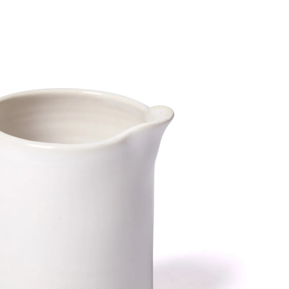 Online Organic Sand Jug White 500ml Mugs, Cups & Jugs | Get It In Time For Christmas