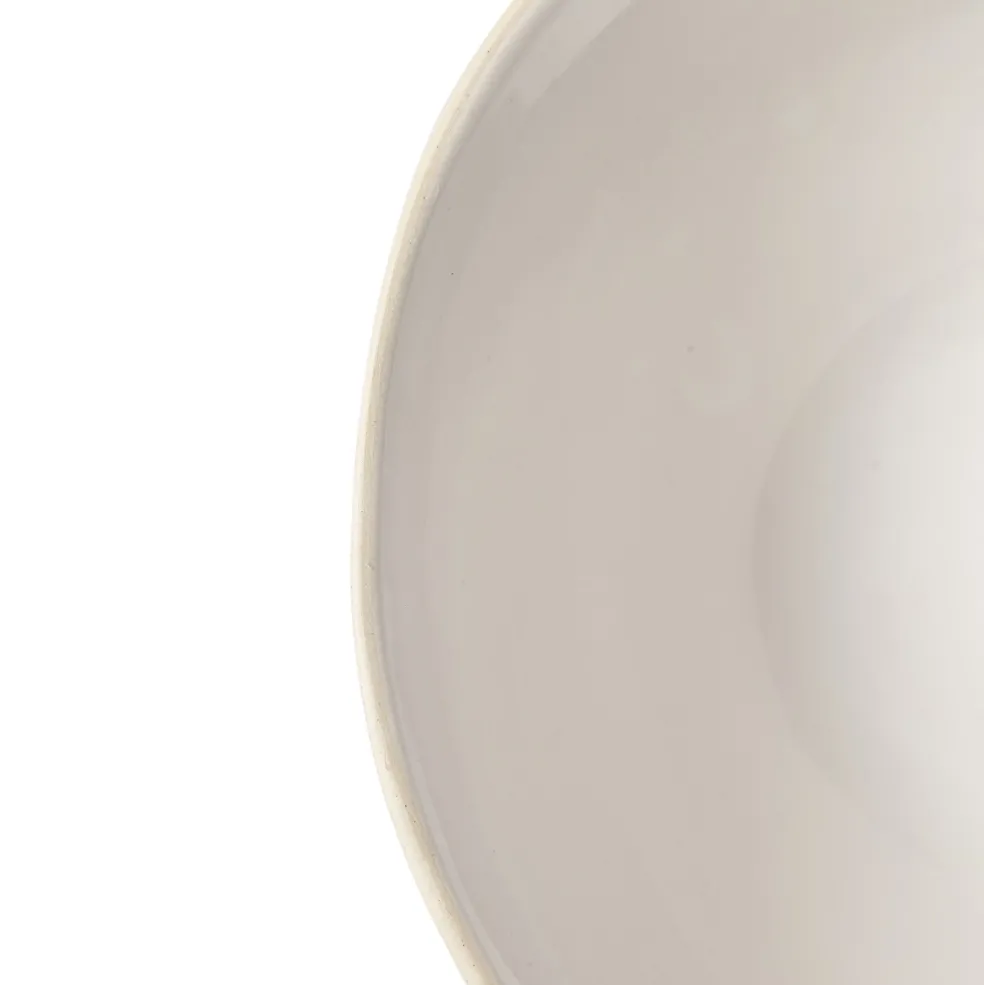 Outlet Organic Sand Pasta Bowl White Get It In Time For Christmas | Table Settings