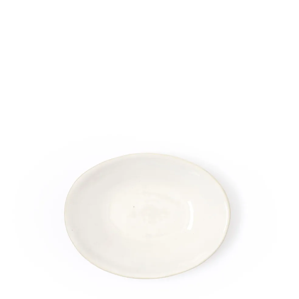 Best Sale Organic Sand Serving Platter White Large 43cm Serving Boards & Platters | Table Settings