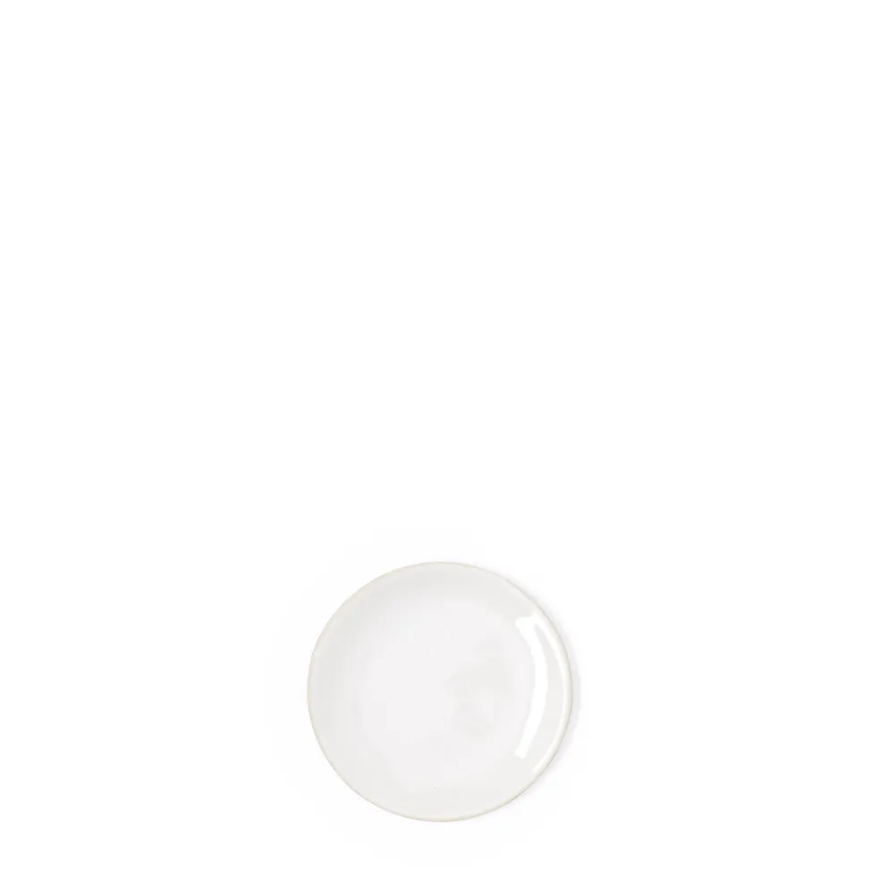 Fashion Organic Sand Side Plate White 19cm Get It In Time For Christmas | Table Settings