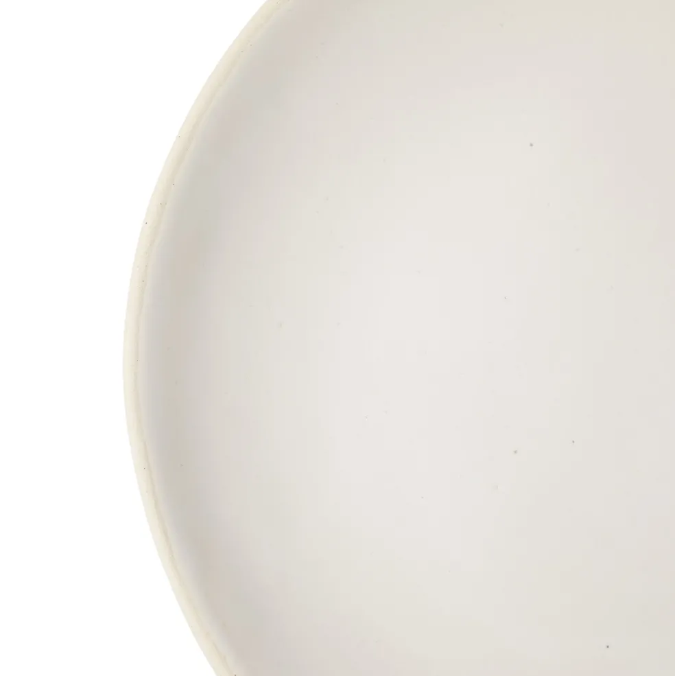 Store Organic Sand Side Plate White 23cm Table Settings