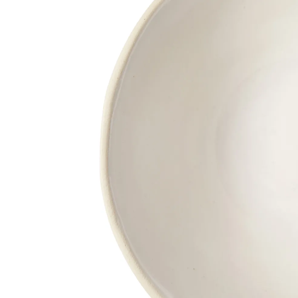 Flash Sale Organic Sand Soup Bowl White Get It In Time For Christmas | Table Settings